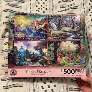 Thomas Kinkade x Disney puzzles